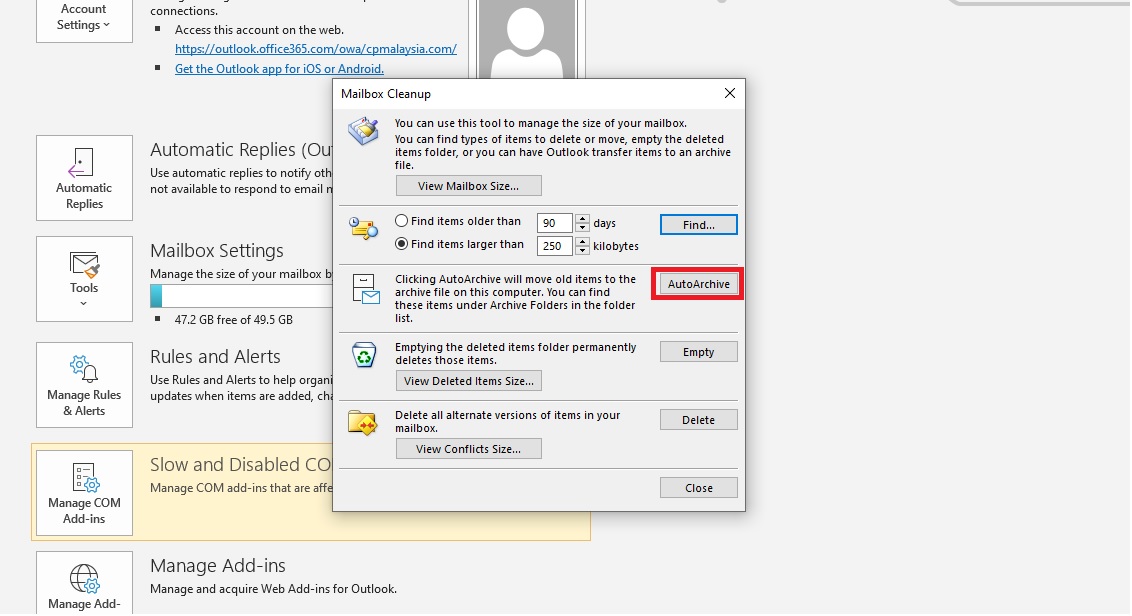 10-how-to-achive-old-email-in-outlook